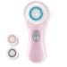Sonic Facial Cleansing Brush - Waterproof Wireless Charging Electric Face Cleansing Brush - Skin Cleaning Exfoliating Pore Minimizing - Face Scrubber Suitable for All Skin Types Pink