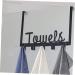Ciieeo Over Door Towel Rack Hat Hanger Hook Over The Door Hanger Door Towel Hanger Door Hanging No Nails - Buy Online on GoSupps.com