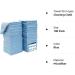 S&T INC. Microfiber Cleaning Cloth 100 Pack - Reusable, Lint Free Towels for Home and Car - Light Blue, 11.5x11.5 - Buy Online on GoSupps.com