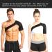 Dechoga Adjustable Neoprene Shoulder Support Bandage Belt - Stabilizes Arthritic Shoulders & Luxation - Unisex Design Fits Left or Right Shoulder - Buy Online on GoSupps.com