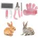 Pyhodi Bunny Cleaning Bath Comb Set Fast Rabbits Grooming Kit Deep Cleansing Massage Interactive for Small Animal - Buy Online on GoSupps.com