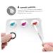 Buy Hemoton 4 Sets Palette Set - Makeup Mixing Tray & Nail Gel Kit | International Shipping Available - Buy Online on GoSupps.com