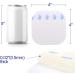 LotFancy Hydrocolloid Dressing 14 Pack - 4x4 Inch Ultra Thin Large Bandages - Buy Online on GoSupps.com