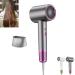 Numoya Hair Dryer 2000w Adjustable Speed Numoya High-Speed Hair Dryer Travel Size Eliminates Frizz Numoya Highspeed Dryer Numoya Dryer Blow Dryer with Diffuser for Curly Hair (Grey UL) Grey UL
