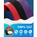 Victoper Resistance Bands Set for Men and Women - 3 Levels of Resistance for Strength Training and Fitness - Ideal for Pilates, Yoga, and Toning Workouts - Buy Online on GoSupps.com