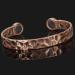 XL Mens Pure Copper Magnetic Bracelet Copper Bangle Holistic Magnetic Band with 6 Powerful Neodymium Magnets Unisex Adjustable Hammered Cuff-HM (XL: Wrist 22 24cm/8.6 9.5 ) - Buy Online on GoSupps.com