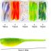 50PCS Crappie Jigs Lure Set - 2 Inch Crappie Bait with Jig Heads Hooks - Fishing Lures for Crappie - 50PCS Crappie Lures - Buy Online on GoSupps.com