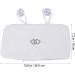 SUPVOX Bath Tub Spa Pillow - White Headrest for Neck, Shoulder & Back Support - Buy Online on GoSupps.com