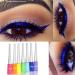  NEFLUM Colored Liquid Eyeliner Blue Waterproof Long Lasting Diamond Matte Eyeliner Gel Women's Makeup Cosmetics - Buy Online on GoSupps.com
