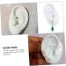 Ultechnovo Silicone Ear Holders - 3 Pairs for Helix Jewelry & Acupuncture Exercise Tool - Buy Online on GoSupps.com