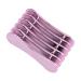 minkissy 5 Eyebrow Pen Display Stand Nail Brush Display Stand Uv Glue Pen Holder Painting Pen Holder Nail Pen Stand Nail Display Stand Holder for Nail Brush Makeup Brush Purple Vertical