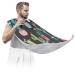 Beard Bib Apron Beard Bib Hair Catcher for Men Shaving and Trimming Non-Stick Waterproof Beard Cape Grooming Cloth Watercolor Cactus Flower