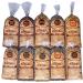 Amish Country Popcorn - 10 (1 Lb Bag) Variety Gift Set Bundle (Red, Blue, Medium White, Midnight Blue, Purple, Ladyfinger, Baby White, Rainbow, Medium Yellow, and Mushroom)