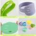 12 Pcs Baby Bottle Labels for Daycare - Reusable Silicone Name Bands with Marker Pens | Waterproof Day Care Essentials in Dog Design - 6 Colors - Buy Online on GoSupps.com