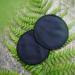 Pandoo Black Reusable Organic Cotton Pads | Eco-Friendly Make-Up Remover | 10 Washable Pads + Bags - Buy Online on GoSupps.com
