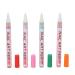 Nail Graffiti Pen Safe 12 Colors DIY Easy Grip Portable Nail Art Pens Set for Abstract Lines