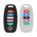 ZJchao Baby Teething Toy Safe Food Grade Silicone Hanging Remote Control Shaped Soother for Babies Stimulates and Massages Sore Gums 2Pcs