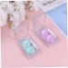 Solustre 4-Piece Mini Container Set for Colored Contact Lenses | Eye Care Holder & Carrying Bag - Buy Online on GoSupps.com