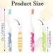 4-Part Travel Toothbrush Set - Portable Folding Toothbrush with Soft Bristles in Green Pink Yellow & Blue | Ideal for International Travel - Buy Online on GoSupps.com