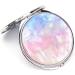 MADDesign Mother of Pearl Makeup Compact Purse Mirror - Double Sided Folding Magnify Clouds - Buy Online on GoSupps.com