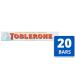 Toblerone Swiss White Chocolate Bars with Honey Almond Nougat - 20 Packs for Easter - Buy Online on GoSupps.com