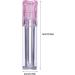 Beaupretty 10pcs Pink Roller Ball Essential Oil Bottle Set | Refillable Square Plastic Roll-On Bottles for Aromatherapy - Buy Online on GoSupps.com