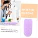 Heat Resistant Hair Curler Insulation Pouch - Silicone Travel Storage Bag for Curling Iron - 20x10cm Purple - Buy Online on GoSupps.com