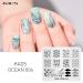 KADS 5Pcs Nail Stamp Plates Set - Ocean Series Nail Art Stamping Template - Buy Online on GoSupps.com