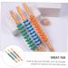 Doitool 3-Stage Gear Massage Roller - Manual Muscle Massager for Neck & Sore Muscles | Fitness & Yoga Accessories - Buy Online on GoSupps.com