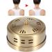Pure Copper Moxa Burner - Portable 6-Hole Moxibustion Heat Treatment Holder for Massage | Chinese Traditional Moxa Box for Sleeping Sitting and Working - Buy Online on GoSupps.com