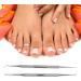 Haryali London Ingrown Toenail Treatment Kit - Double Ended Ingrown Toenail Lifter and File Set - Easy Anti-Septic Application - Ingrown Toenail Lifter - for painful toes - Buy Online on GoSupps.com