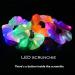 6 Pcs LED Hair Scrunchies - Light Up Hair Ties for Women & Girls | 3 Light Modes - Perfect for Halloween & Christmas Party - Buy Online on GoSupps.com