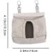 Rabbit Hay Feeder Bag Eat Slowly Guinea Pig Hay Feeder Hemp Fabric Small Animals Hay Feeder Bag for Rabbit Guinea Pig Chinchilla Small Animal - Buy Online on GoSupps.com