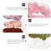 Villcase Acrylic Scrunchie Organizer Stand - 5 Piece Transparent Hair Tie Storage for Girls & Women | Perfect Gift Idea - Buy Online on GoSupps.com