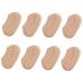 FOMIYES 4 Pairs Follow up Heel Cushion Pads Foot Pads for Shoes High Heel Supplies Heel Pads Heel Inserts for Women High Heel Cushion Inserts Women Foot Cushions for High Heels Heel Liners
