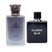 King&Classic Blue Men Cologne Set Eau De Parfum Spray For Men Fruity Notes Enriched By A Strong Woody Based Fragance Ideal for Day Wear - 3.4 Fl Oz