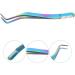 FOMIYES Eyelash Tweezers with Comb Tweezers for Lashes Lash Tweezer Applicator Eyelash Tweezer Comb for Makeup Artists Lash Comb for Eyelash Stainless Steel Eyelash Tool Arc - Buy Online on GoSupps.com