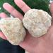 Natural Crystal Rough Natural Crystals and Stones Natural Agate Geode Sphere Egg with Box Crystal Cluster Raw Stone Specimen Rough Irregular Decorative Gift for Decoration 100-150g - Buy Online on GoSupps.com