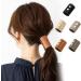 1 Piece PU Leather Hair Cuff Leather Ponytail Holder Ponytail Wrap Great for Ponytail Women Girls Long Hair Black - Buy Online on GoSupps.com