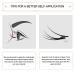 LASHVIEW 0.07mm Short Knot-Free Cluster Lashes Kit - 8-14mm Mix with Glue & Tweezers - Buy Online on GoSupps.com