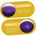 JECOMPRIS 2ST Durian Ball Tool - Neck & Trigger Point Massage Device for Muscle Relaxation | Outdoor & Yoga Equipment | PVC Violet - Buy Online on GoSupps.com