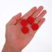 Luxshiny 100pcs Refill Pads - Reusable Round Cotton Mini Diffuser Pads for Scenting - Red Cotton Diffusing Mats for Aromatherapy - Buy Online on GoSupps.com