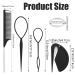 2000 Mini Transparent Hair Ties - Elastic Hair Bands with Cutter for Dolls & Girls' Hair Styling - Buy Online on GoSupps.com