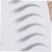 FOMIYES 6 Pcs 3d Eyebrow Stickers Makeup Stickers Imitation Eyebrow Sticker 4d Make up Transfer Stickers 1 count (Pack of 1) Blackx3pcs - Buy Online on GoSupps.com