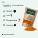 Turmeric powder Organic BIO Turmeric PowderSamskara food for thought 500 gr - Buy Online on GoSupps.com