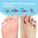 Shop Welnove 10-Pack Bale Toe Correction & Separator | White Toe Spacers for Comfort - Buy Online on GoSupps.com