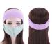 Amandir 4 Pack Button Headbands for Women - Ear Protection Holder Elastic Headbands for Nurses, Workout, Spa, Yoga - Buy Online on GoSupps.com
