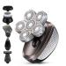 Head Shaver for Men 6 in 1 Smart Sensor Switch Shaver for Men Rechargeable Bald Head Hair Trimmer Floating Heads Beard Electric Razor LCD Display