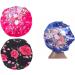 3 Pack Satin Sleeping Caps for Women - Elastic Bonnet Hair Protection Night Sleep Hats - Buy Online on GoSupps.com