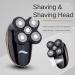 KouRy 5 in 1 Electric Shaver for Men | USB Fast Charging IPX7 Waterproof Rotary Razor & Grooming Set - Hair Clippers Facial Brush Nose Trimmer - Buy Online on GoSupps.com